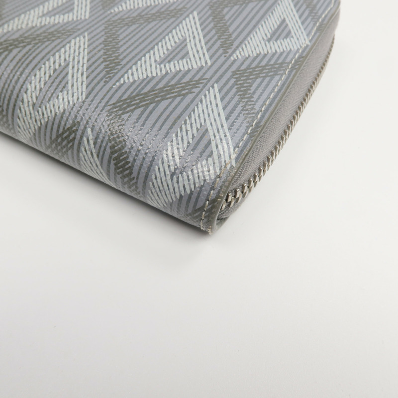 Dior 塗層帆布CD Diamond Long Wallet長錢包-9