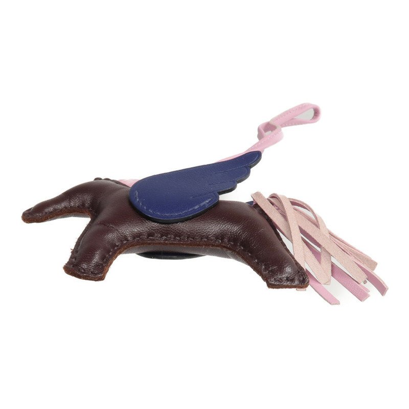 HERMES Milo皮革Rodeo Pegase PM掛飾-2