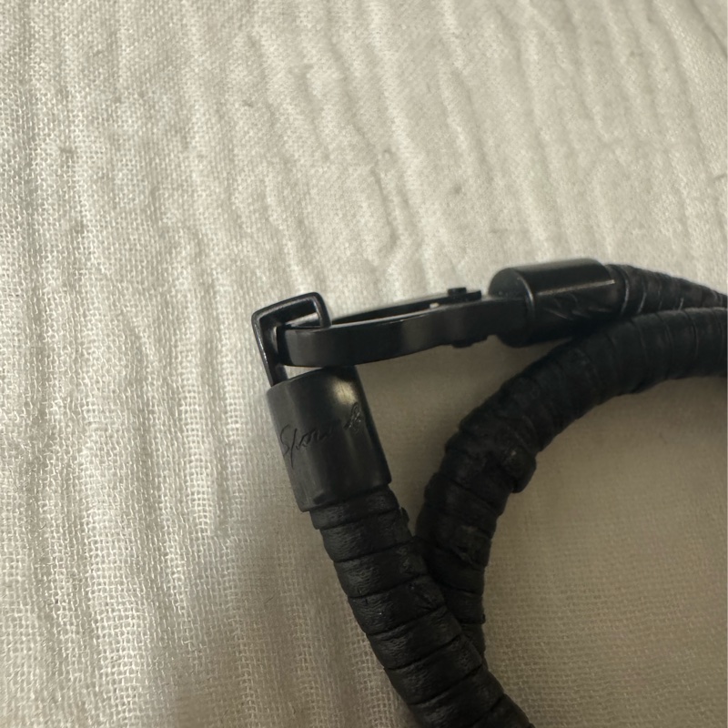 agnes b 黑色手環-3