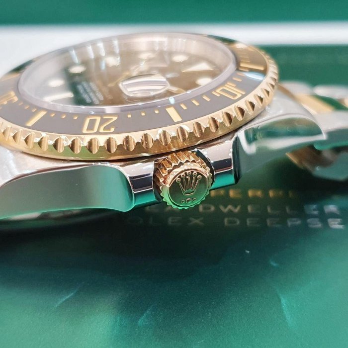 【大眾名錶】 ROLEX 勞力士 126603 Sea-Dweller 2019/06卡 單金海使 排氦氣閥 大眾名錶B1228-6