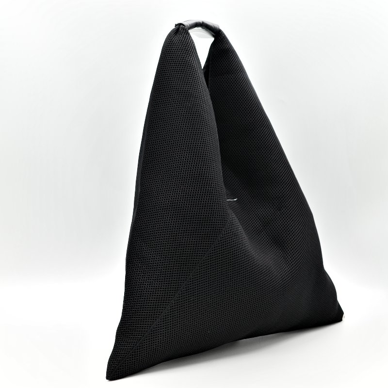 Maison Margiela MM6 黑色 三角 托特包 網布材質-2