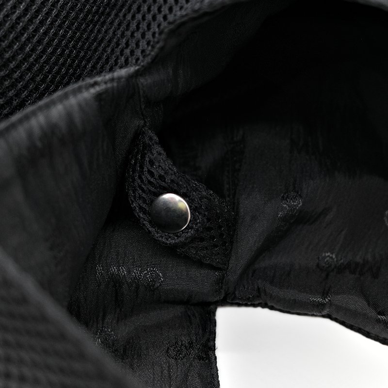 Maison Margiela MM6 黑色 三角 托特包 網布材質-8