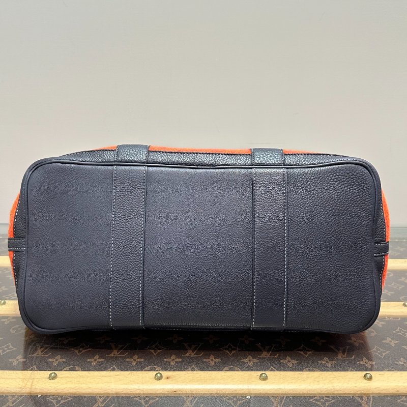 ️HERMES 彩虹毛呢花園36手提包 36*25*18 98新配件塵袋-4