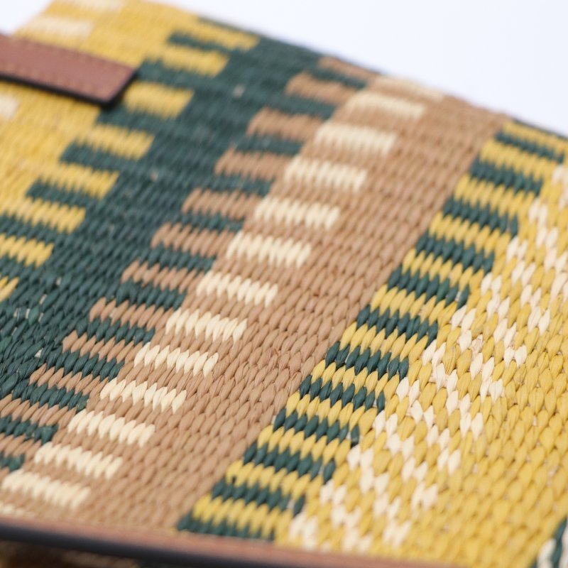 Loewe 羅威 SMALL SQUARE BASKET 草編包-9