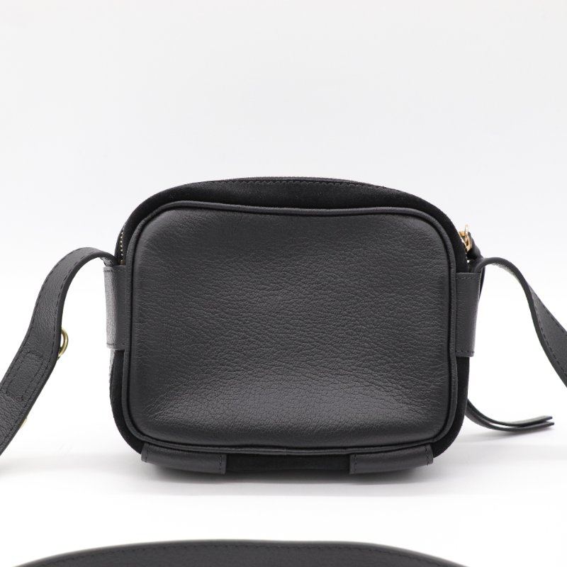 See by Chloé 蔻依副線 牛皮拼麂皮 斜背包-6