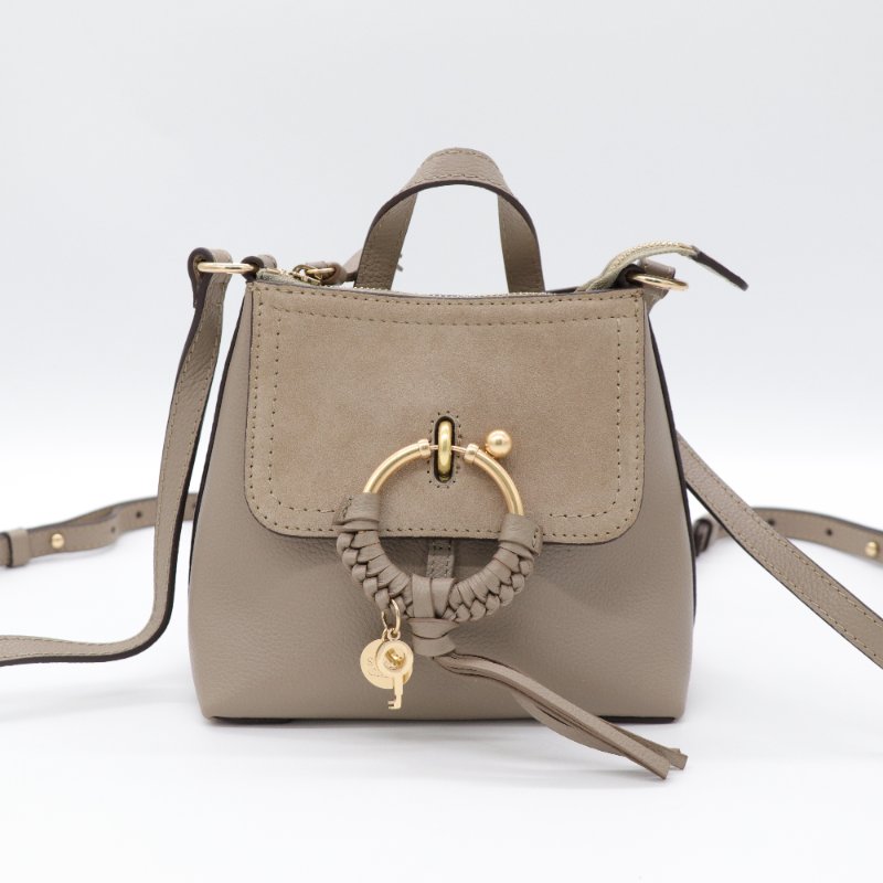 See by Chloé 蔻依副線 Joan 牛皮 麂皮 後背包-1