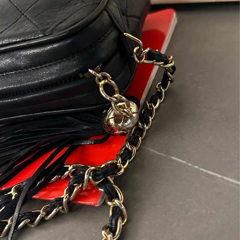 💗MYMluxurybag💗 Chanel 22.5cm 全皮相機袋 肩背袋 斜背袋-25