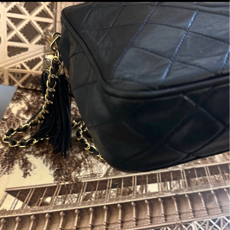 💗MYMluxurybag💗 Chanel 22.5cm 全皮相機袋 肩背袋 斜背袋-52