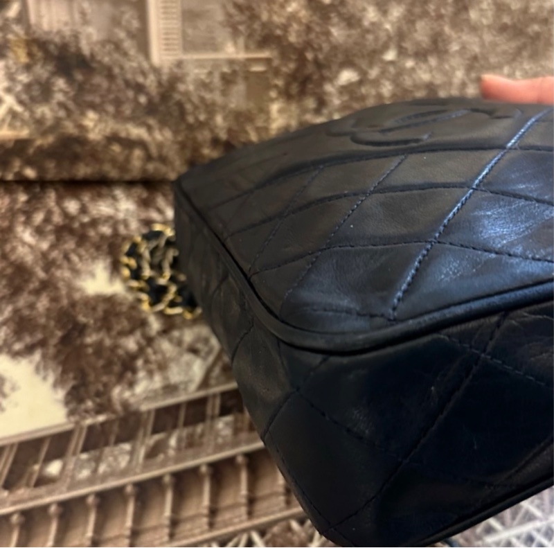 💗MYMluxurybag💗 Chanel 22.5cm 全皮相機袋 肩背袋 斜背袋-55