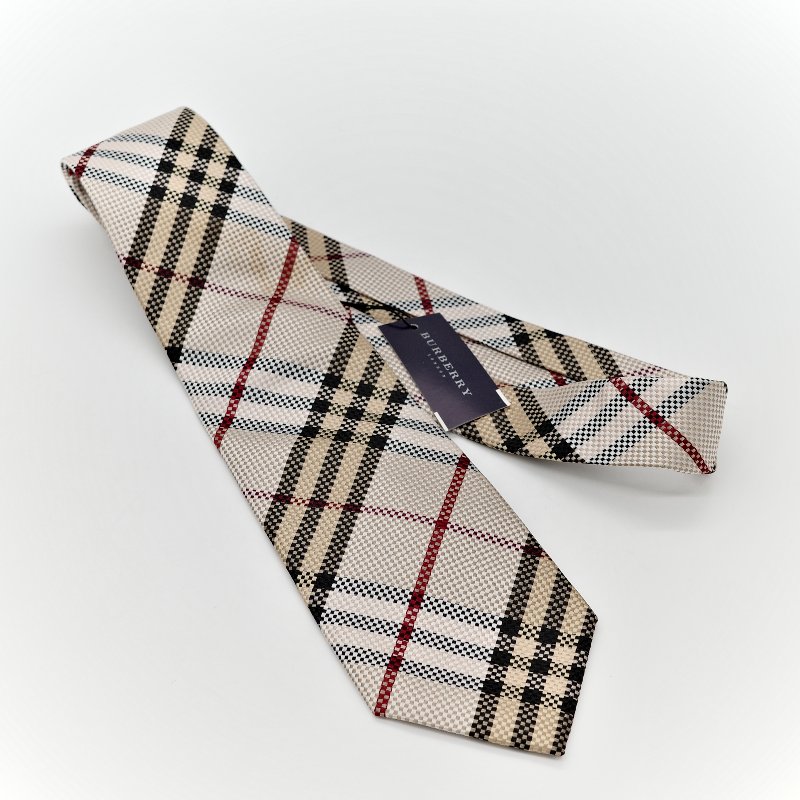 BURBERRY 格紋領帶-1
