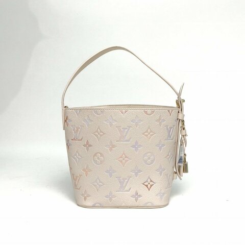 LOUIS VUITTON ALLINBBDream系列小號夢幻紫香芋色牛皮金扣晶片肩背包
