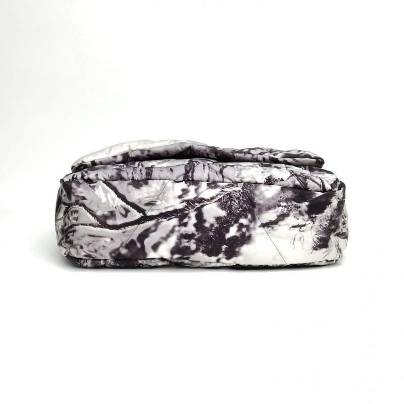 PRADA 印花尼龍斜挎包肩背包-4