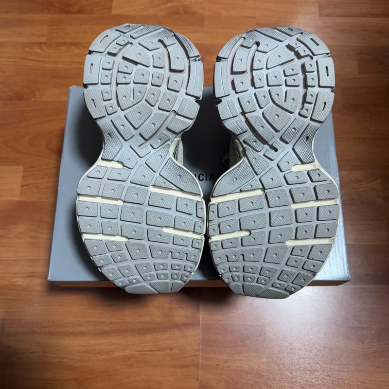 Balenciaga巴黎世家3xl正品做舊老爹鞋 淺米色 38碼-8