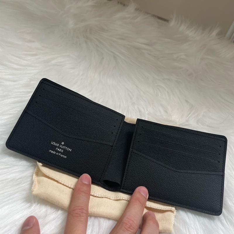路易威登Louis Vuitton LV Slender錢包 黑色-2