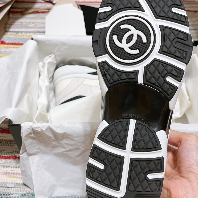 Chanel 經典熊貓球鞋 雙色鞋帶 38.5-2