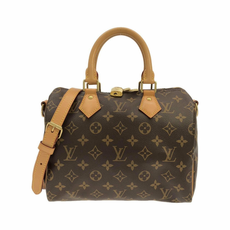 路易威登 Monogram Speedy Bandoulière 25 公分 M41113 波士頓包-0
