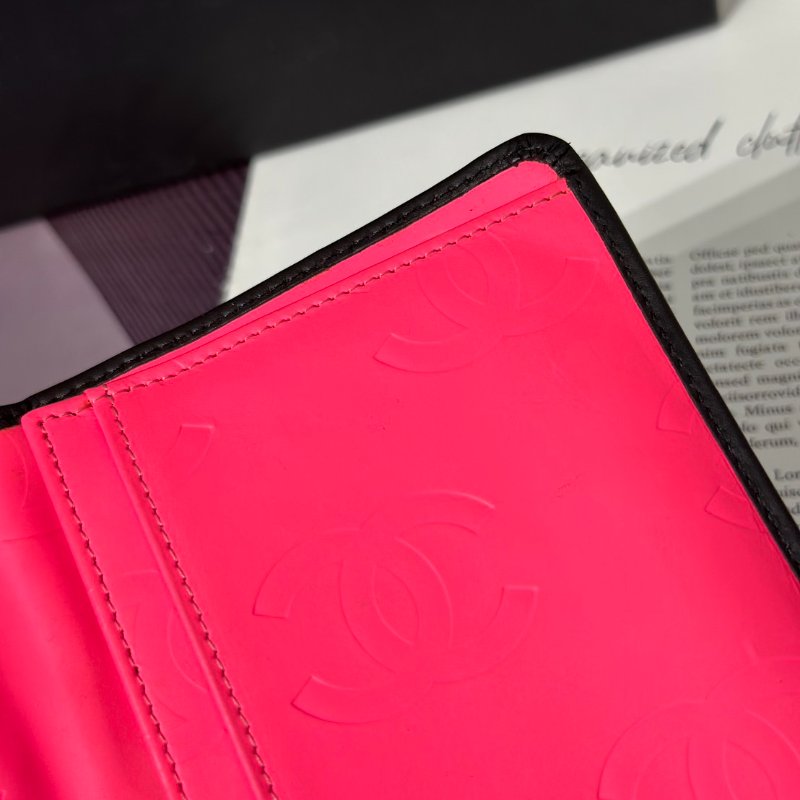 CHANEL 康朋雙折長夾 - 黑19開-9