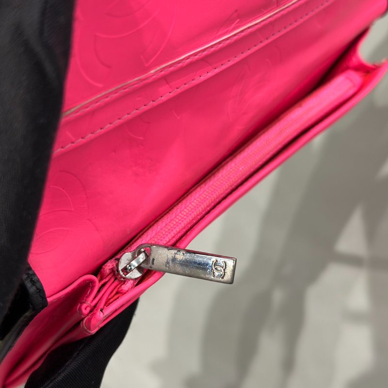 CHANEL 康朋雙折長夾 - 黑19開-11