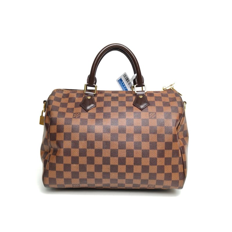 LOUIS VUITTON Sp30配肩帶棕色棋盤格PVC2018肩背包-2