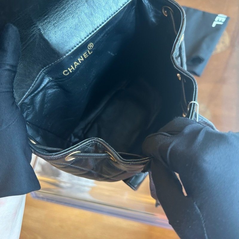 Chanel 香奈兒黑金duma雙肩包-3