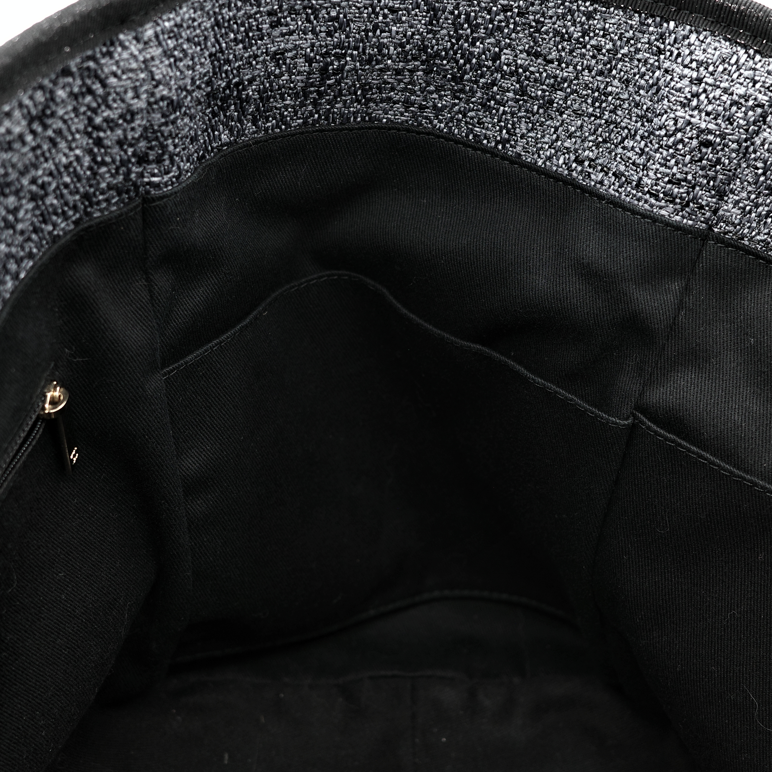 CHANEL 香奈兒 Deauville沙灘包 手提肩背 金鍊 兩用-13