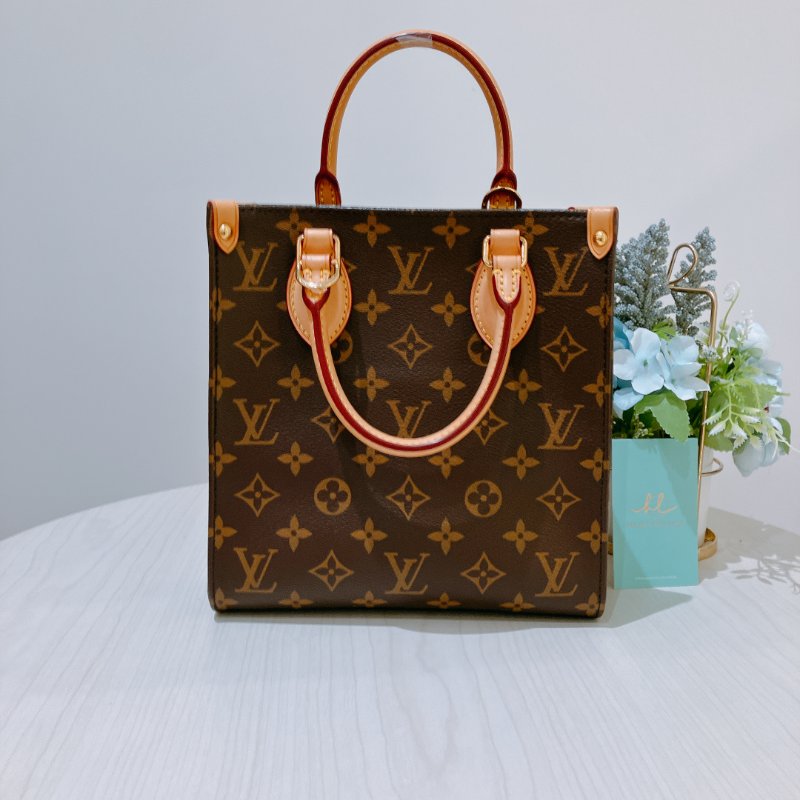 TK2030	路易威登 手提/斜孭包  Louis Vuitton Sac Plat BB Monogam Canvas-3