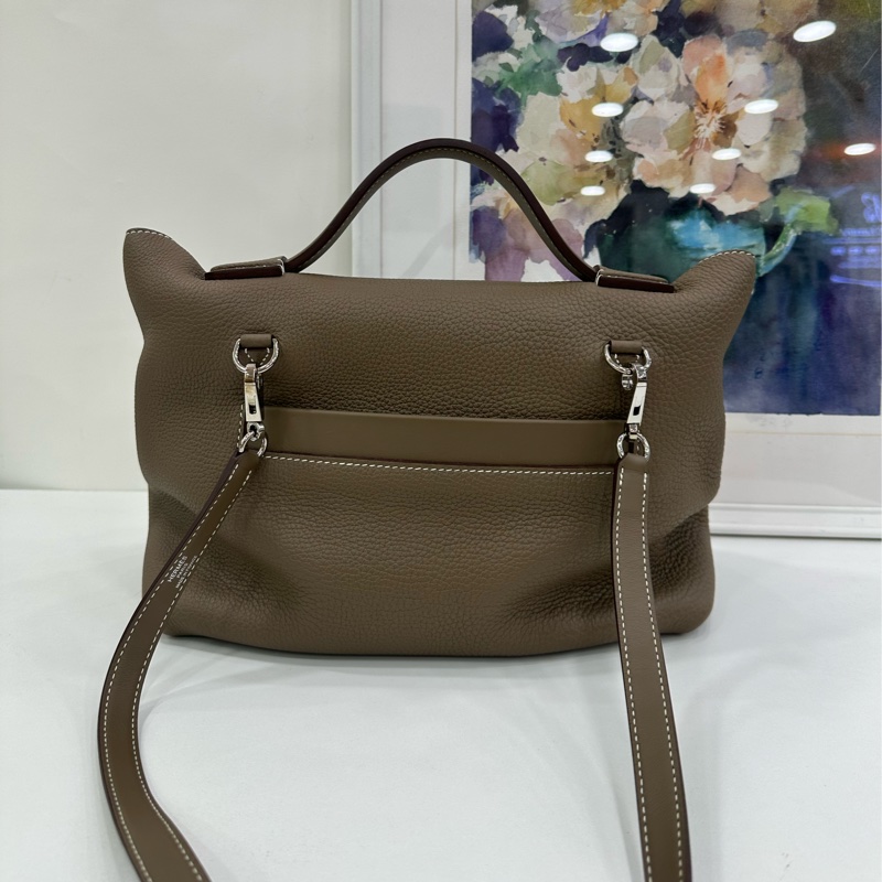 愛馬仕 2424-29大象灰銀扣 Z刻-2