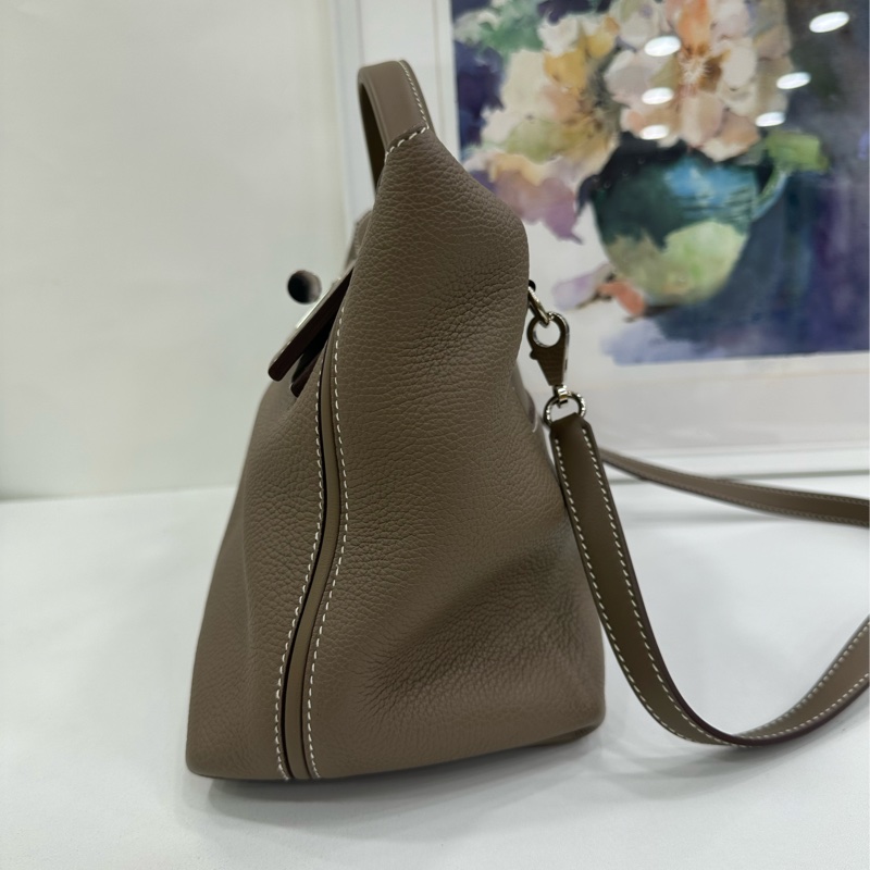 愛馬仕 2424-29大象灰銀扣 Z刻-4