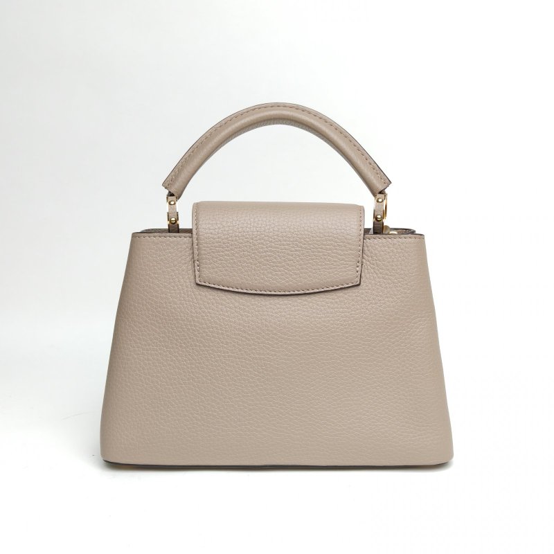 LOUIS VUITTON CapucinesBB27灰色牛皮金扣2018肩背包-2