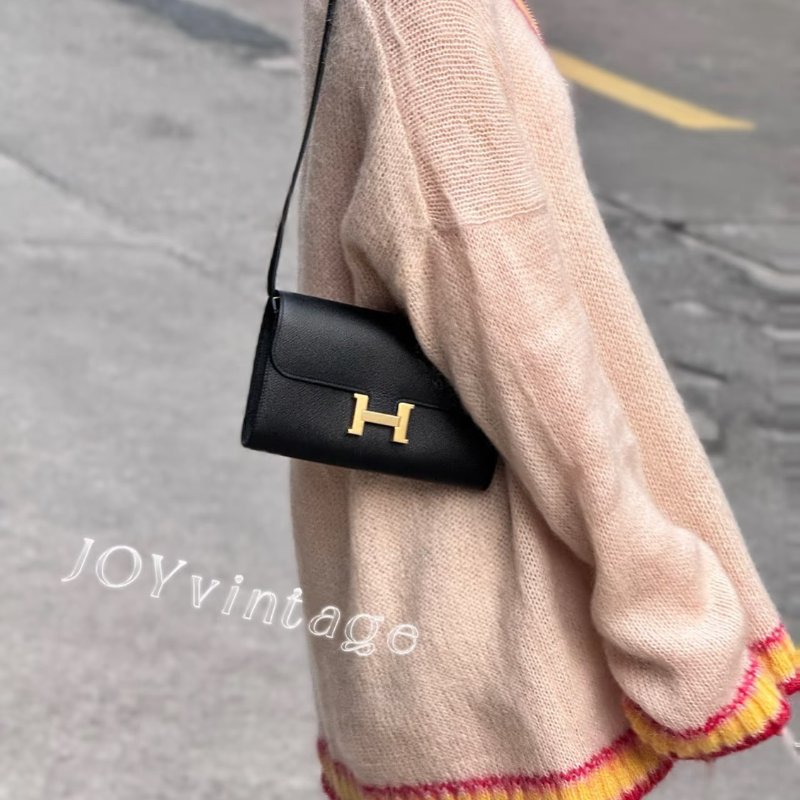 HERMES Constance to go - 黑金 Z-10