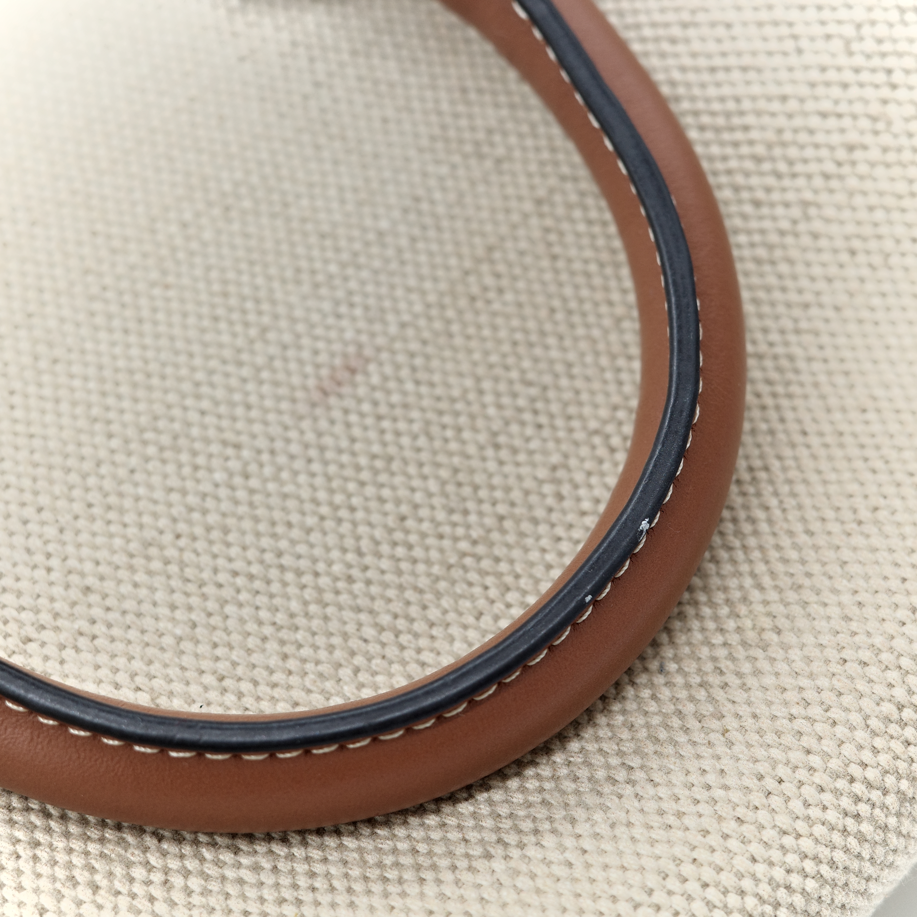 CELINE 思琳 triomphe 波士頓 棕色 帆布 手提 肩背 兩用-8