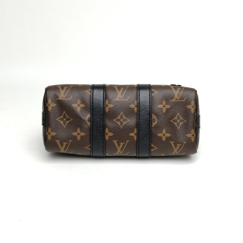 LOUIS VUITTON KEEPALLNano21老花牛皮晶片稻草人肩背包-4