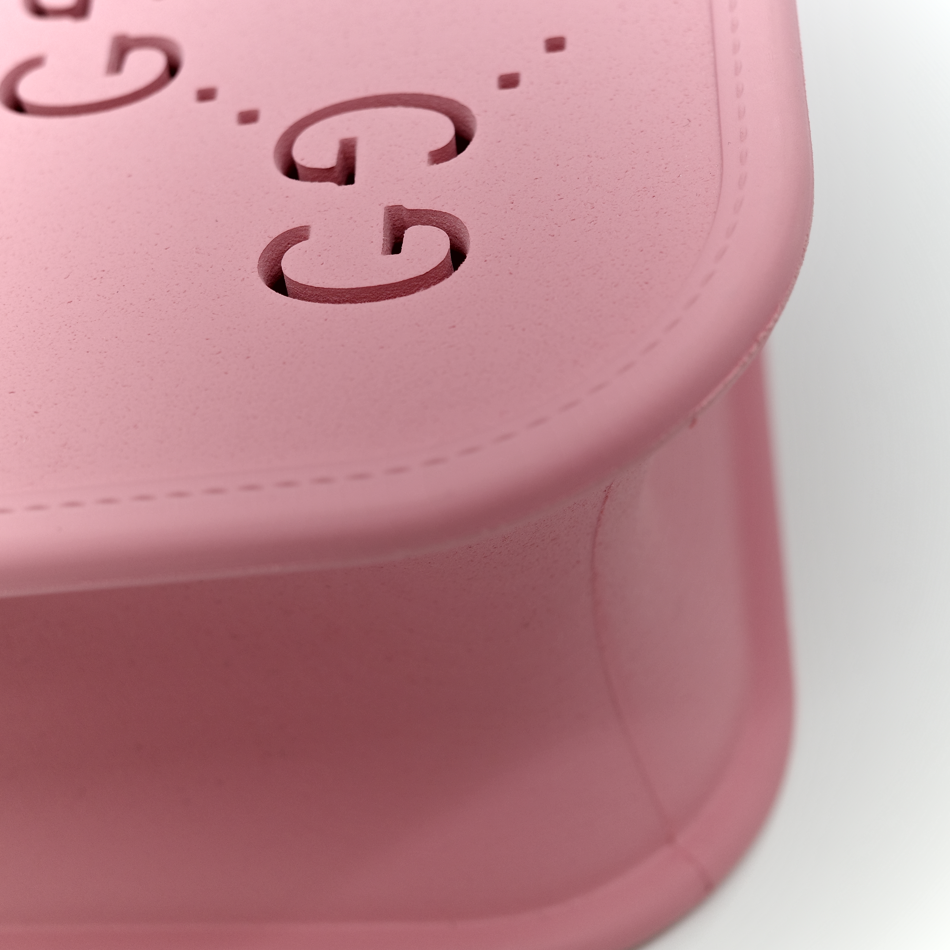 GUCCI 古馳 橡膠鏤空 手提包 粉紅包 童裝系列-9