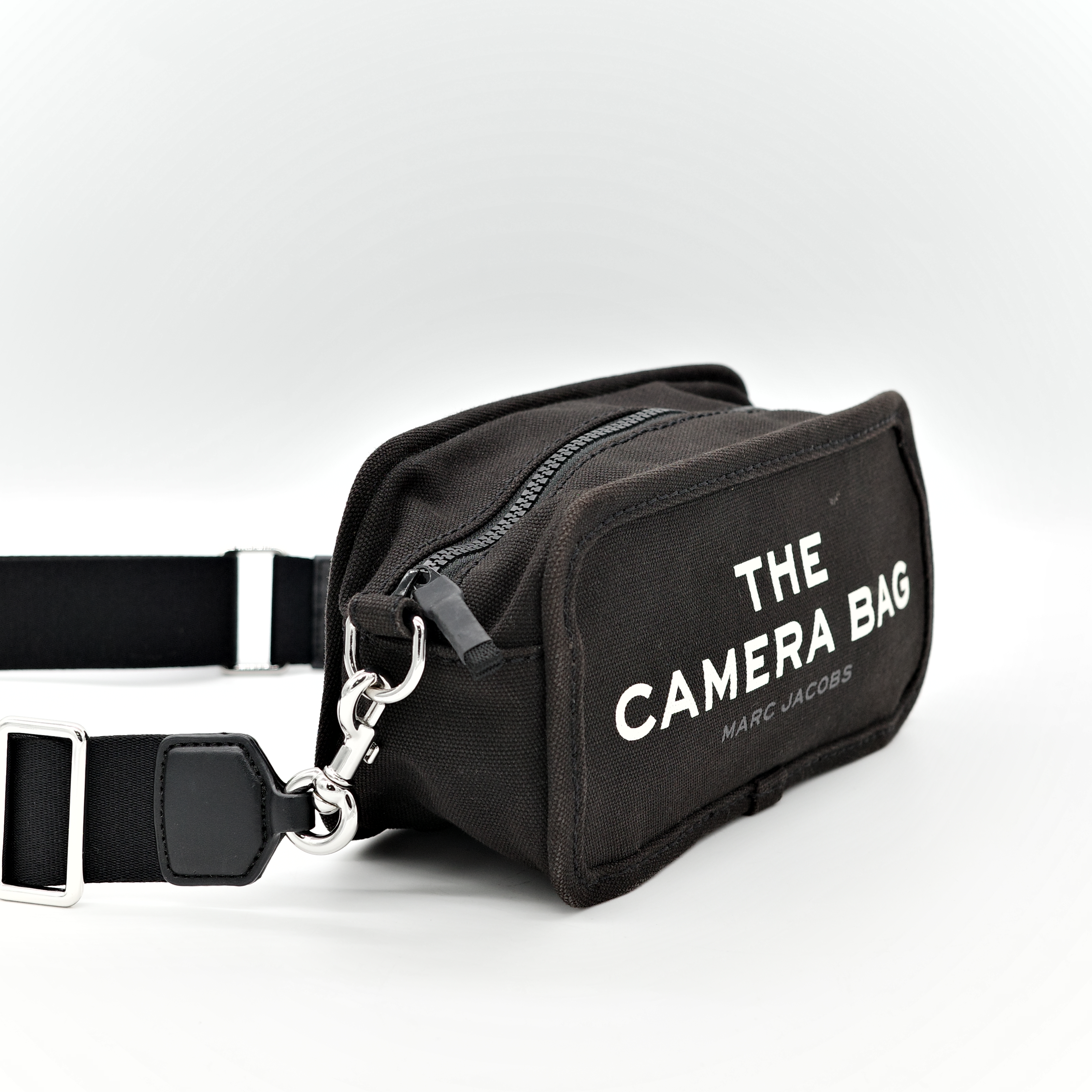 Marc Jacobs MJ 帆布 黑色 相機包 斜背包-1