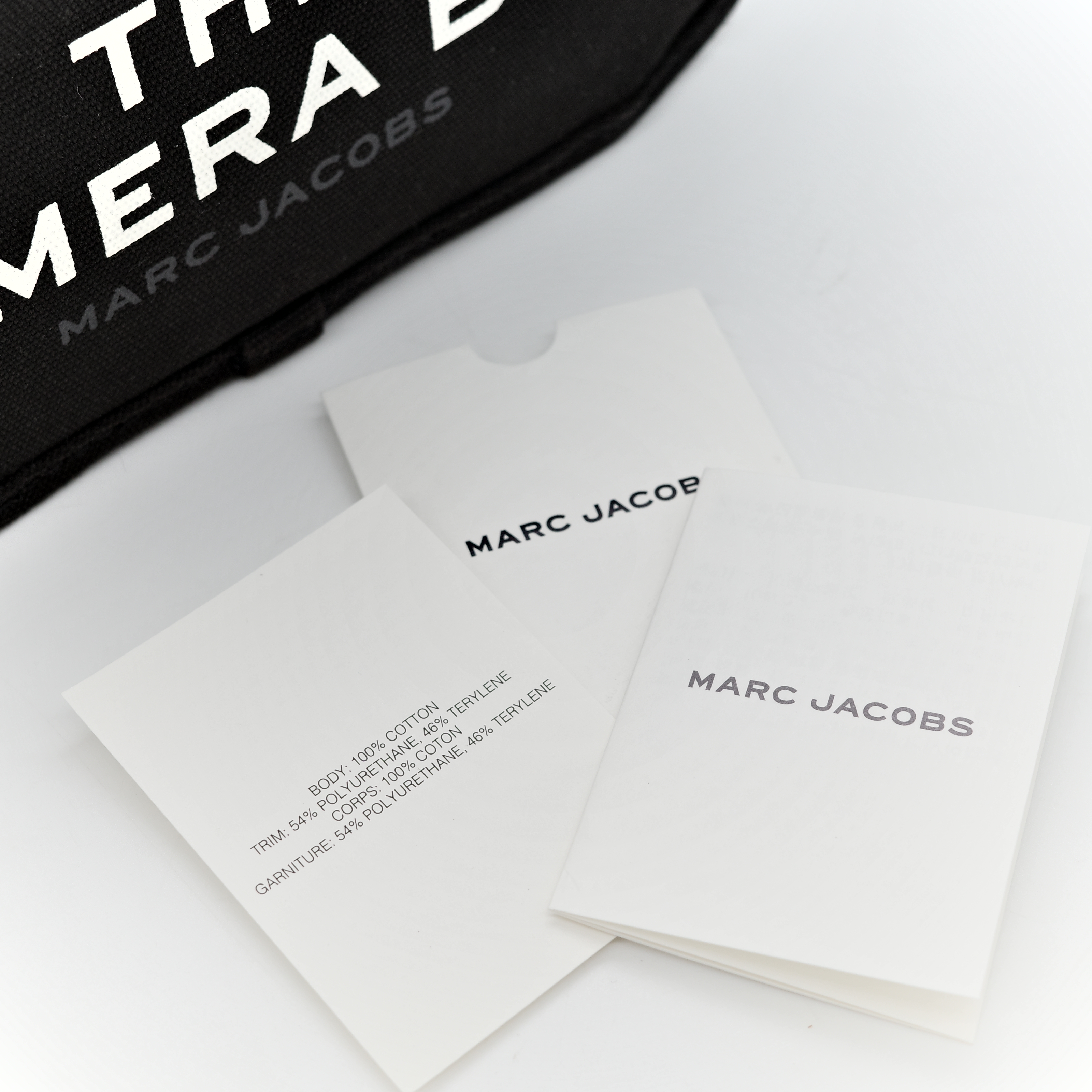 Marc Jacobs MJ 帆布 黑色 相機包 斜背包-16