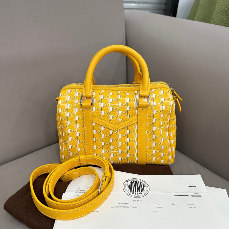 Moynat新款 48H mini 枕頭包 21*15  99新配件肩帶 塵袋-2
