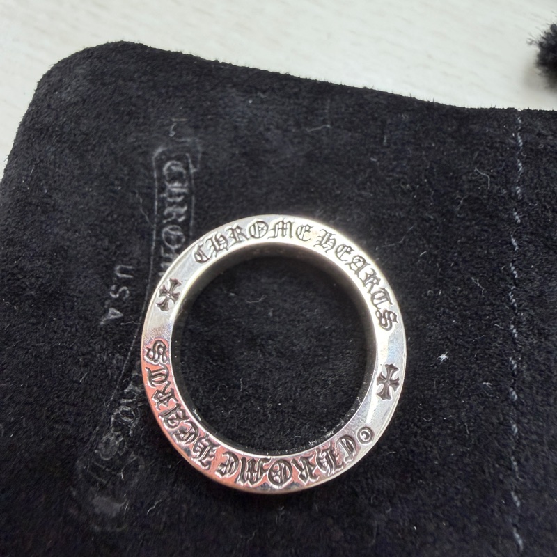 Chrome Hearts 克羅心 十字花雙寶劍戒指 size 9-3