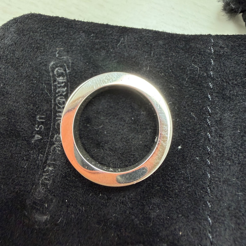 Chrome Hearts 克羅心 十字花雙寶劍戒指 size 9-4
