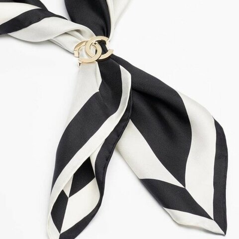 CHANEL 金色CC 絲巾扣 包扣 包掛 褲子掛件  腰帶扣 鞋子掛件 萬用配件 AAC060