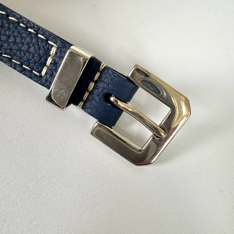 GOYARD BELVÉDÈRE BAG PM 深藍 斜背 新版 荔枝紋 郵差包 馬鞍包-7