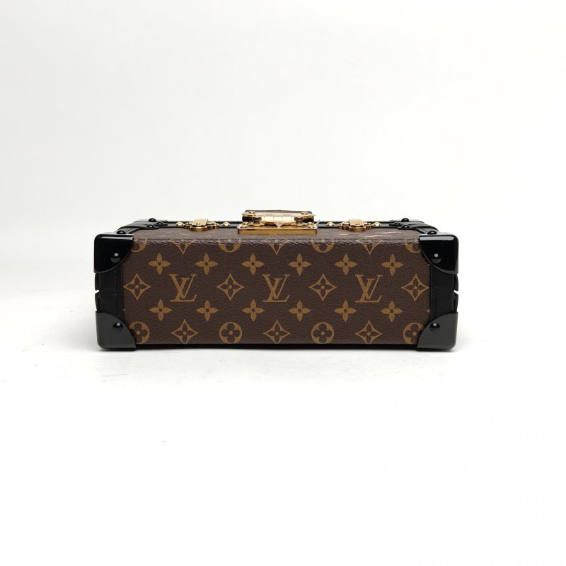LOUIS VUITTON PETITEMALLE月光寶盒20老花PVC晶片肩背包-4