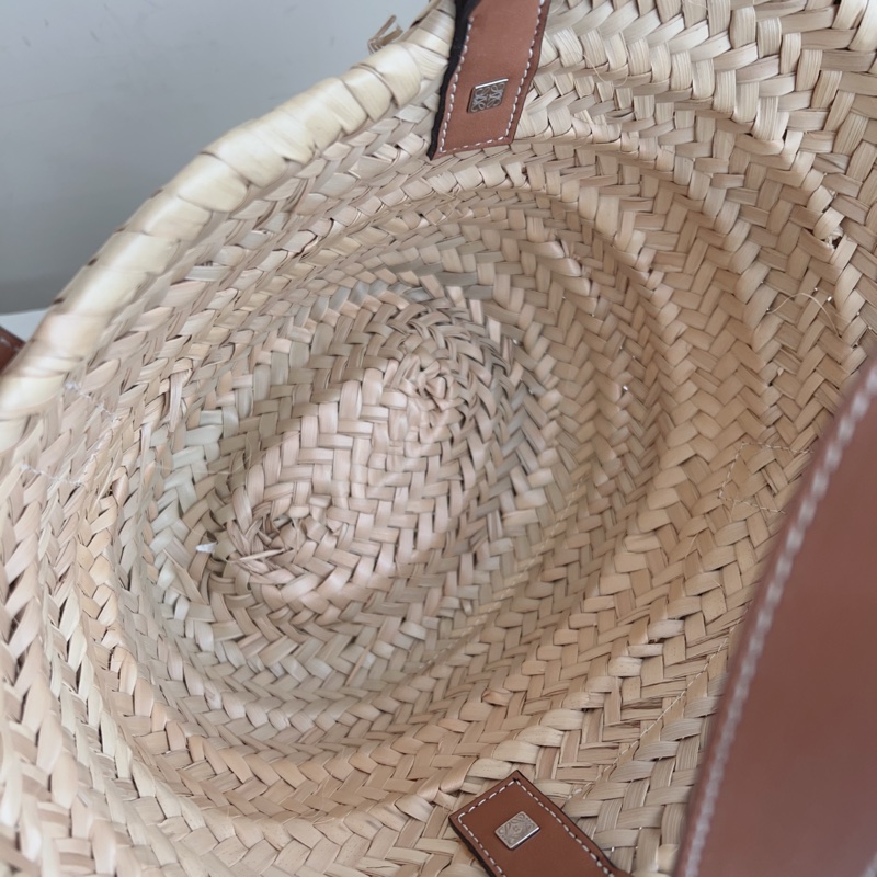 ෆ Loewe 草編籃子🧺菜籃子小號🍎💐-17