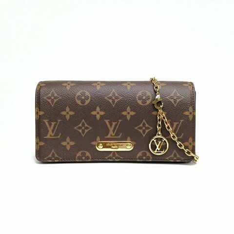 LOUIS VUITTON LILYWOC老花PVC晶片肩背包