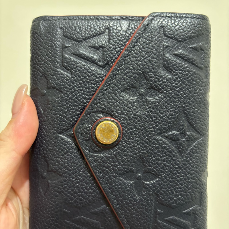 LOUIS VUITTON  M64577 中夾 海軍藍-0