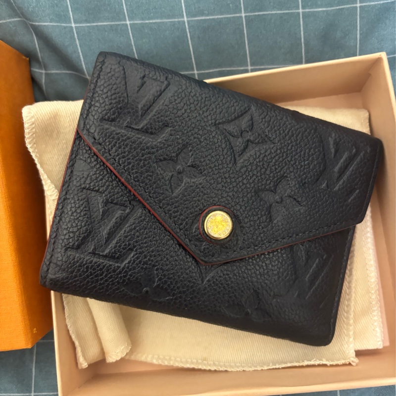 LOUIS VUITTON  M64577 中夾 海軍藍-5