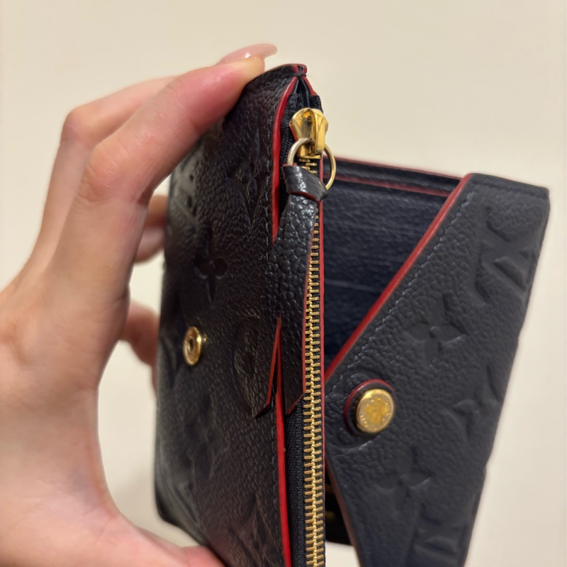 LOUIS VUITTON  M64577 中夾 海軍藍-11