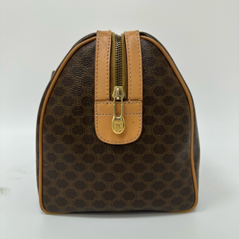 【赫蒂國際精品】Celine 賽琳 Macadam 系列 經典老花波士頓包 vintage-5