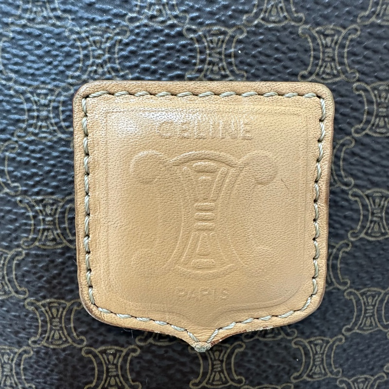 【赫蒂國際精品】Celine 賽琳 Macadam 系列 經典老花波士頓包 vintage-6