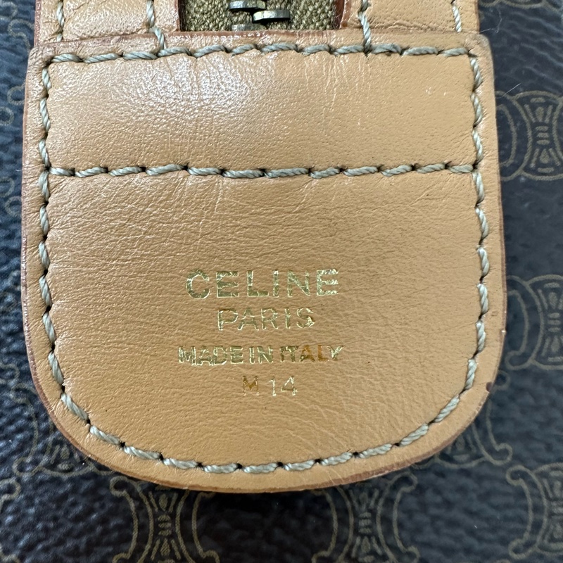【赫蒂國際精品】Celine 賽琳 Macadam 系列 經典老花波士頓包 vintage-7