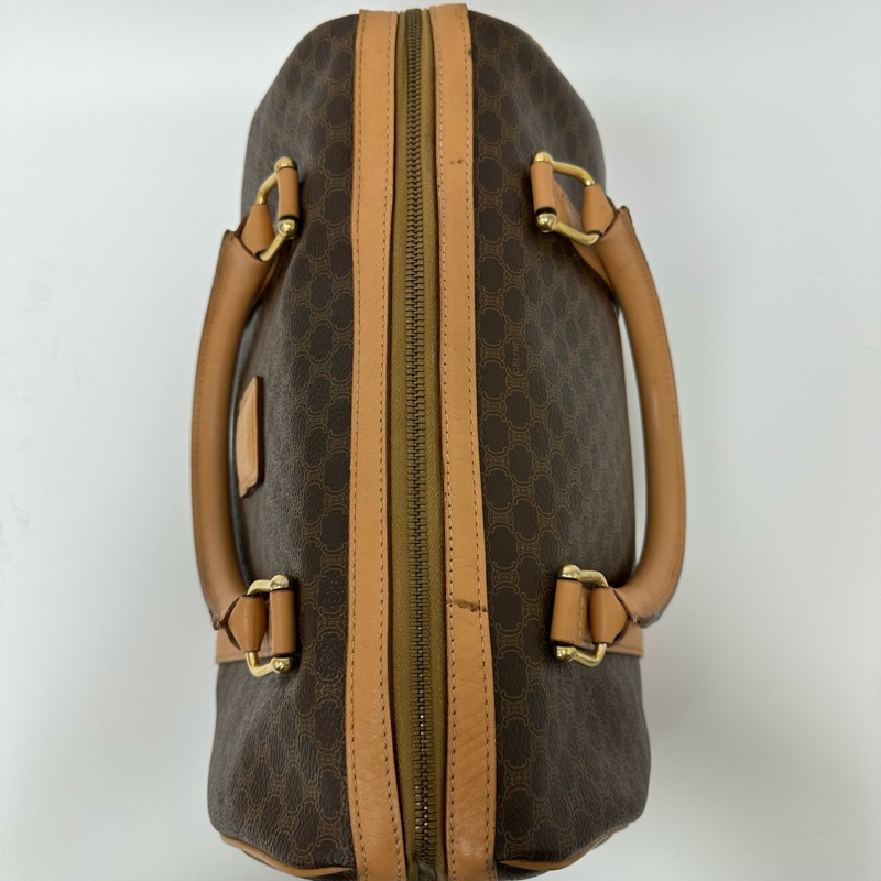 【赫蒂國際精品】Celine 賽琳 Macadam 系列 經典老花波士頓包 vintage-8